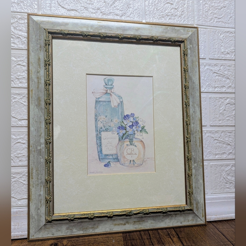 Shabby Chic Fine Art Chamomile Print by Pamela Gladding